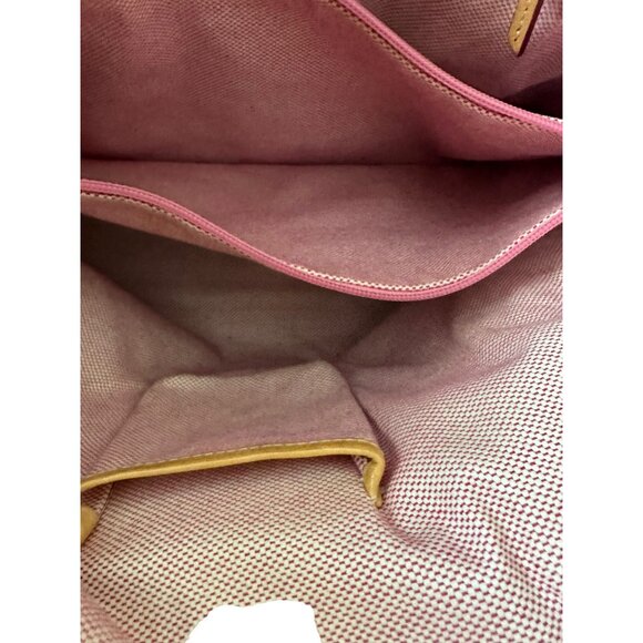 DOONEY & BOURKE Marigold Yellow Logo Double Handle Tote Bag - Picture 12 of 13